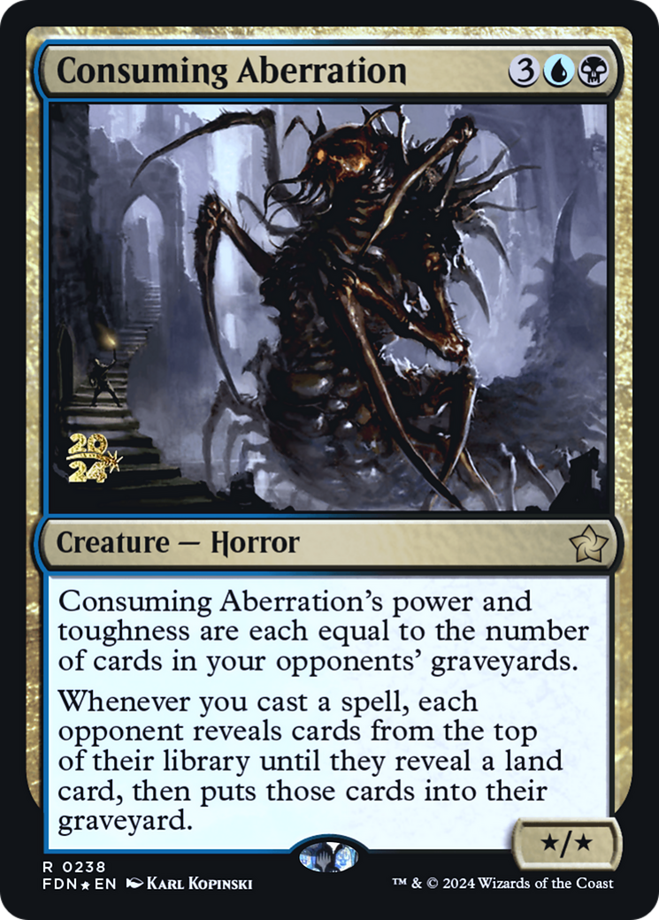 Consuming Aberration (152) (Prerelease) - Foil