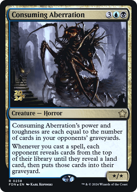 Consuming Aberration (152) (Prerelease) - Foil