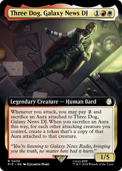 Three Dog, Galaxy News DJ (0430) (Extended Art) - Foil