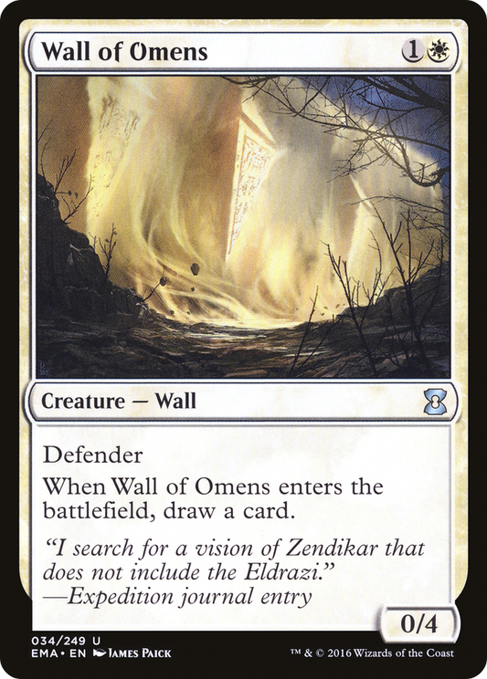 Wall of Omens - Foil