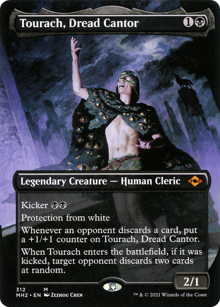 Tourach, Dread Cantor (312) (Borderless)