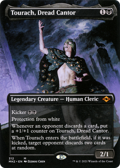 Tourach, Dread Cantor (312) (Borderless) - Foil