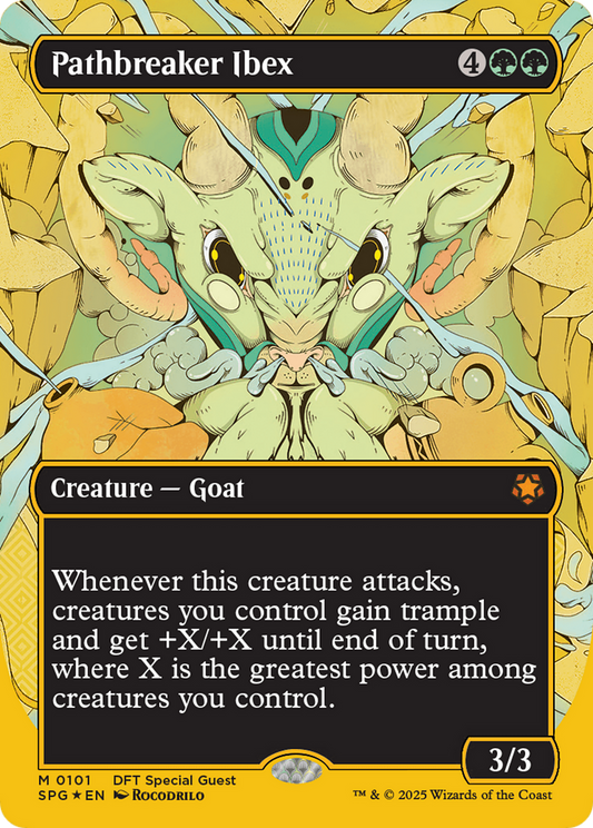 Pathbreaker Ibex (0101) (Borderless) - First Place Foil