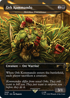 Ork Kommando [Merciless Executioner] (1025) (Borderless)