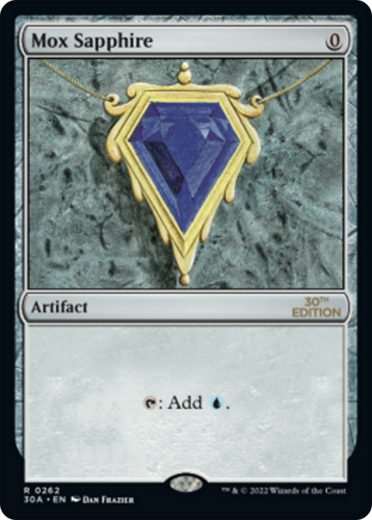 Mox Sapphire (Modern Frame)