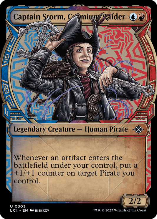 Captain Storm, Cosmium Raider (0303) (Showcase)