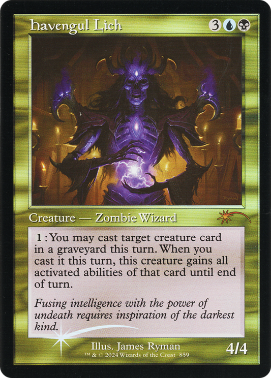 Havengul Lich (859) (Retro Frame) - Foil