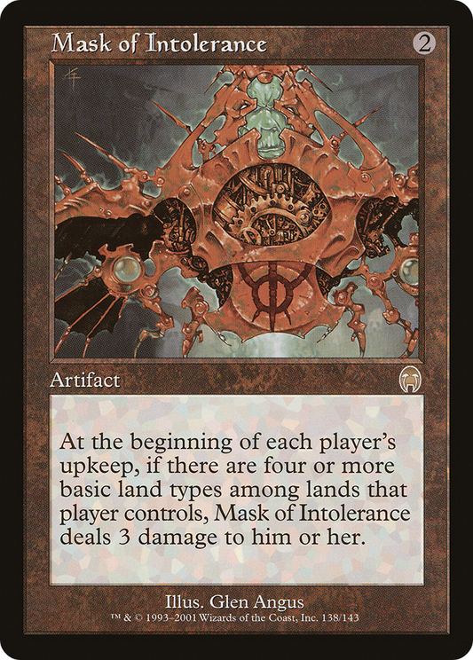 Mask of Intolerance - Foil