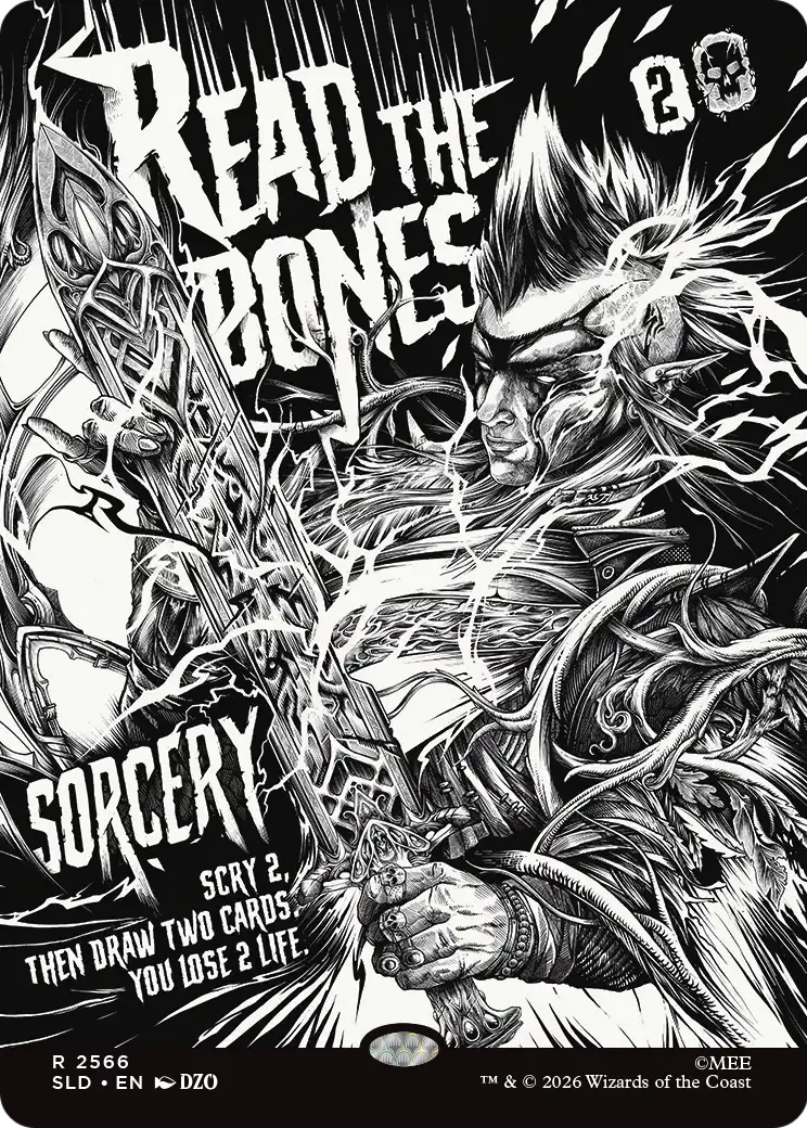 Read the Bones (2566) (Showcase) (SLD) - Foil
