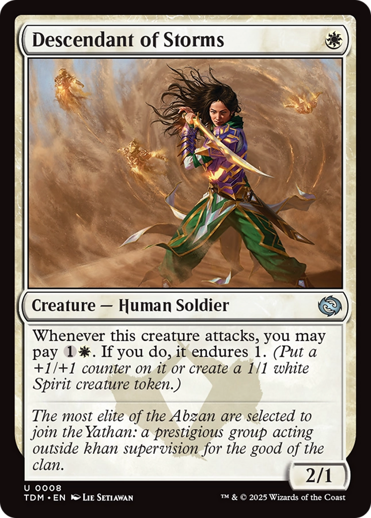 Descendant of Storms - Foil