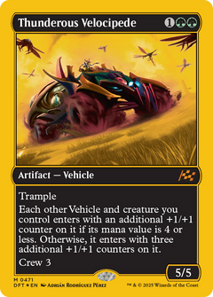 Thunderous Velocipede (0471) - First Place Foil