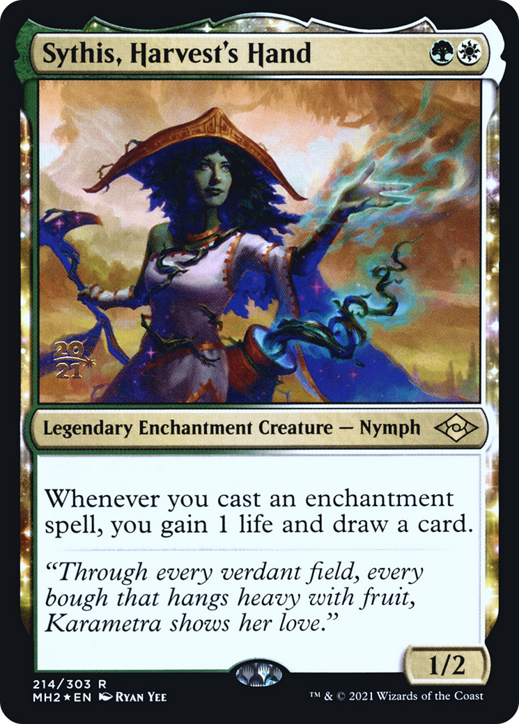 Sythis, Harvest's Hand (214) (Prerelease) - Foil