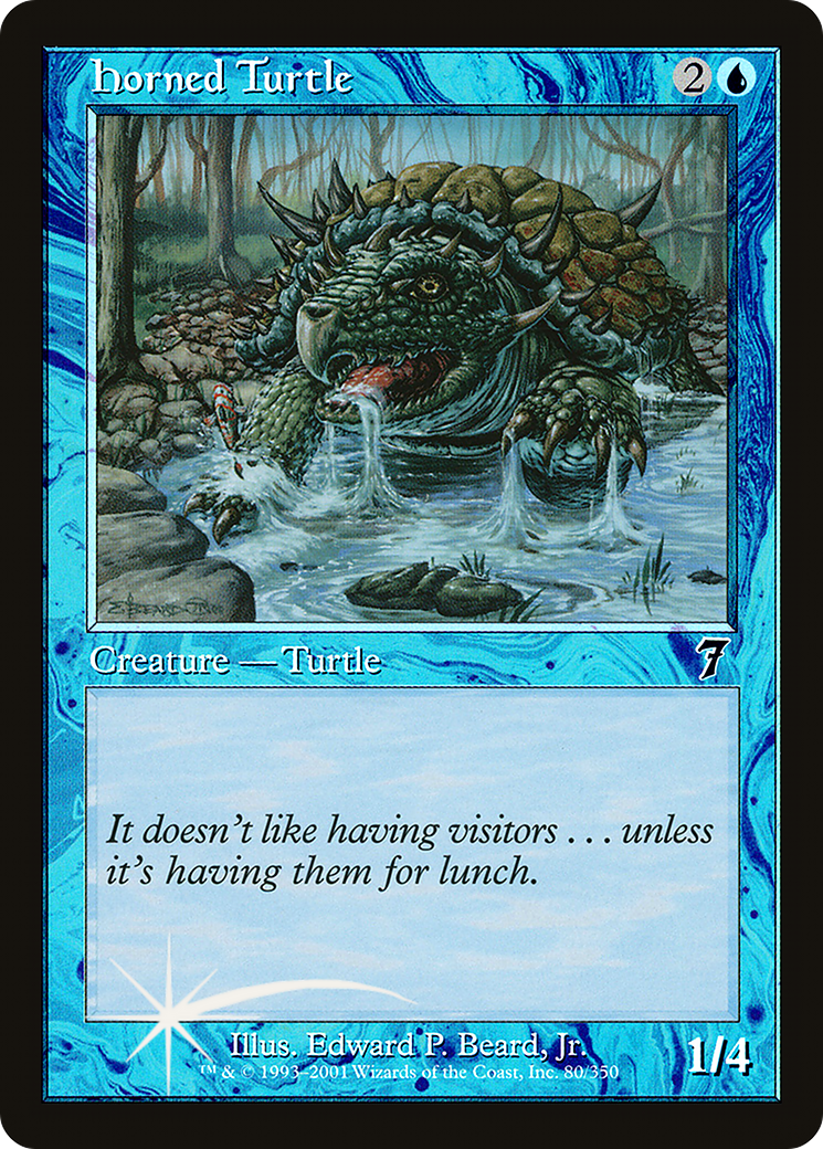 Horned Turtle - Foil