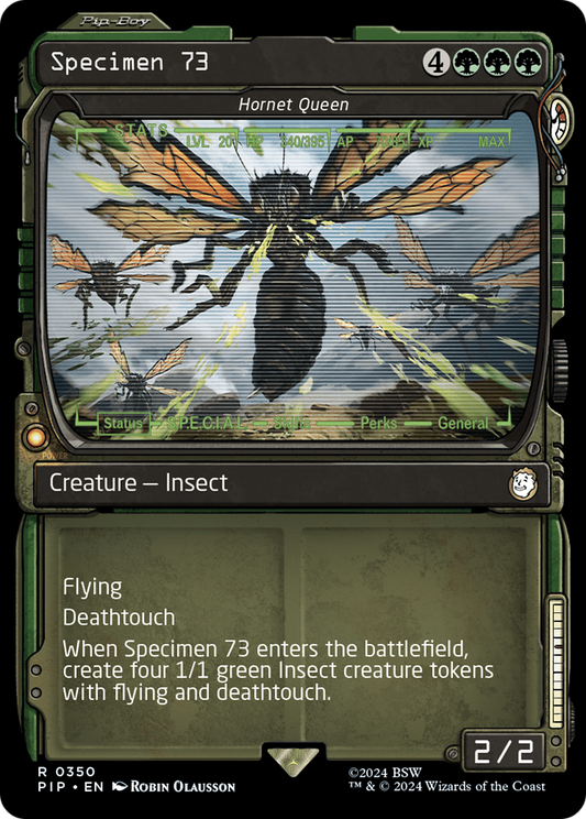 Specimen 73 [Hornet Queen] (0350) (Showcase) - Foil