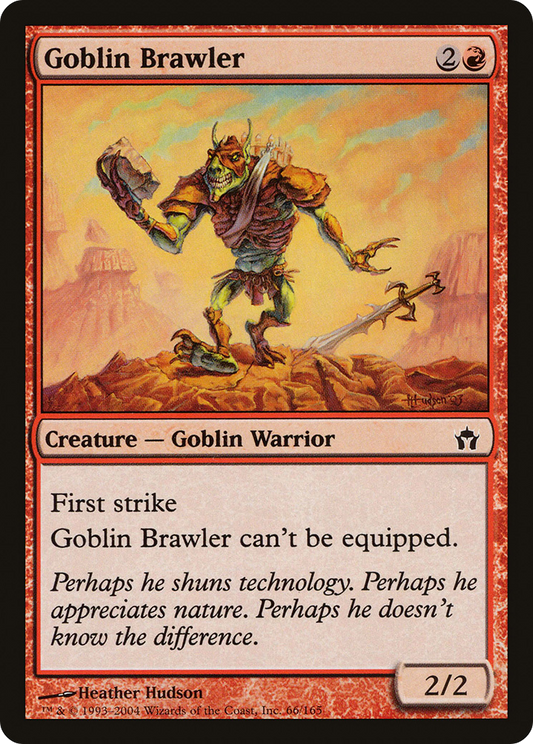 Goblin Brawler - Foil