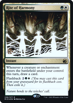 Rite of Harmony (236) (Prerelease) - Foil