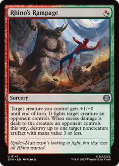 Rhino's Rampage - Foil