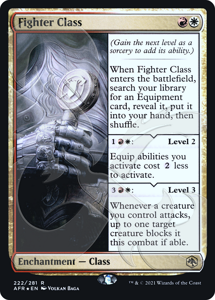 Fighter Class (222) (Ampersand) - Foil