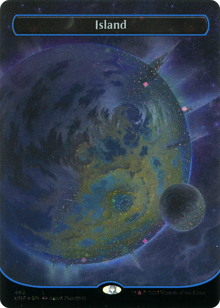 Island (492) - Galaxy Foil