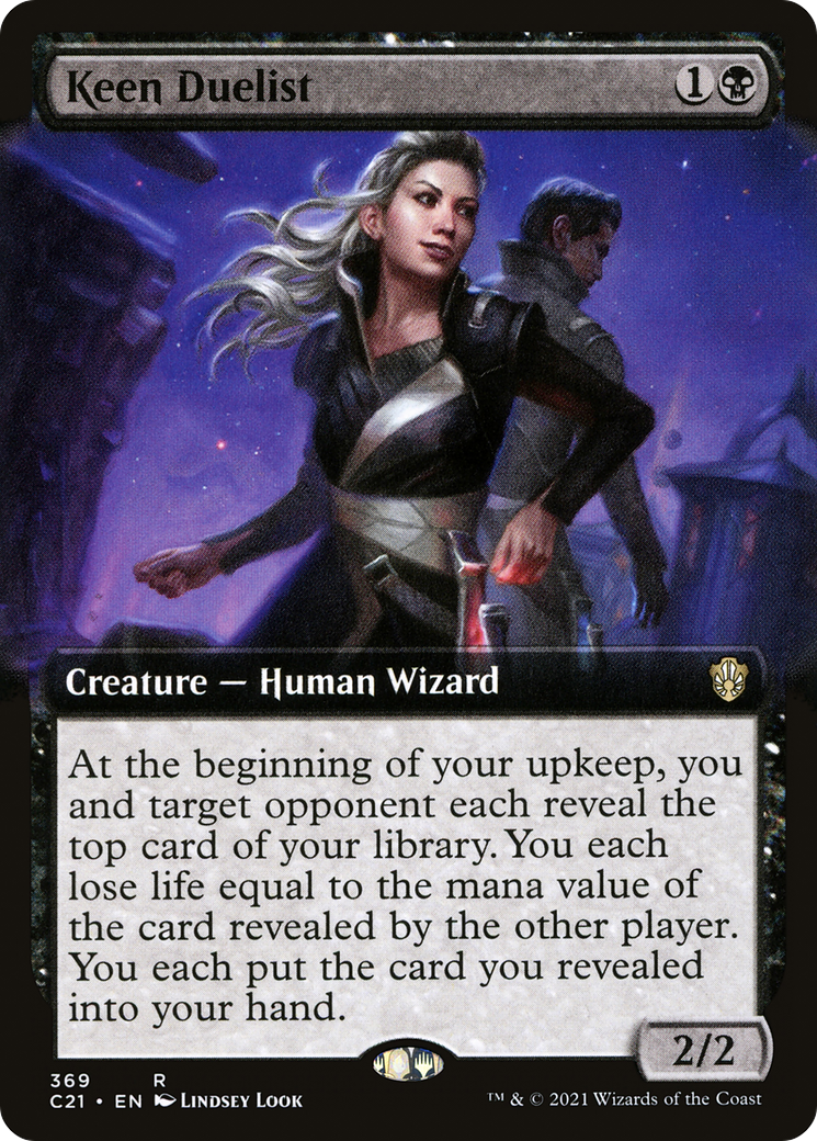 Keen Duelist (369) (Extended Art)