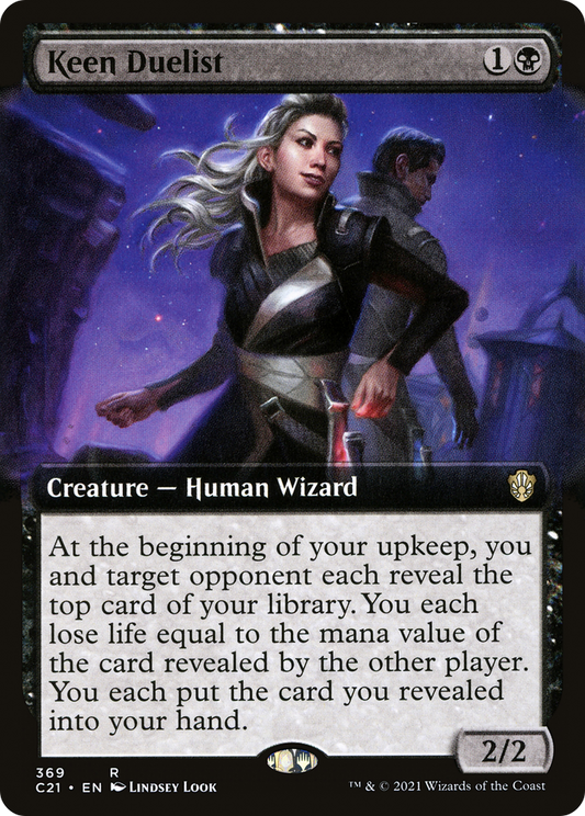 Keen Duelist (369) (Extended Art)