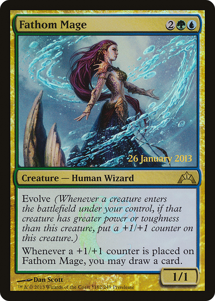 Fathom Mage (162) (Prerelease) - Foil