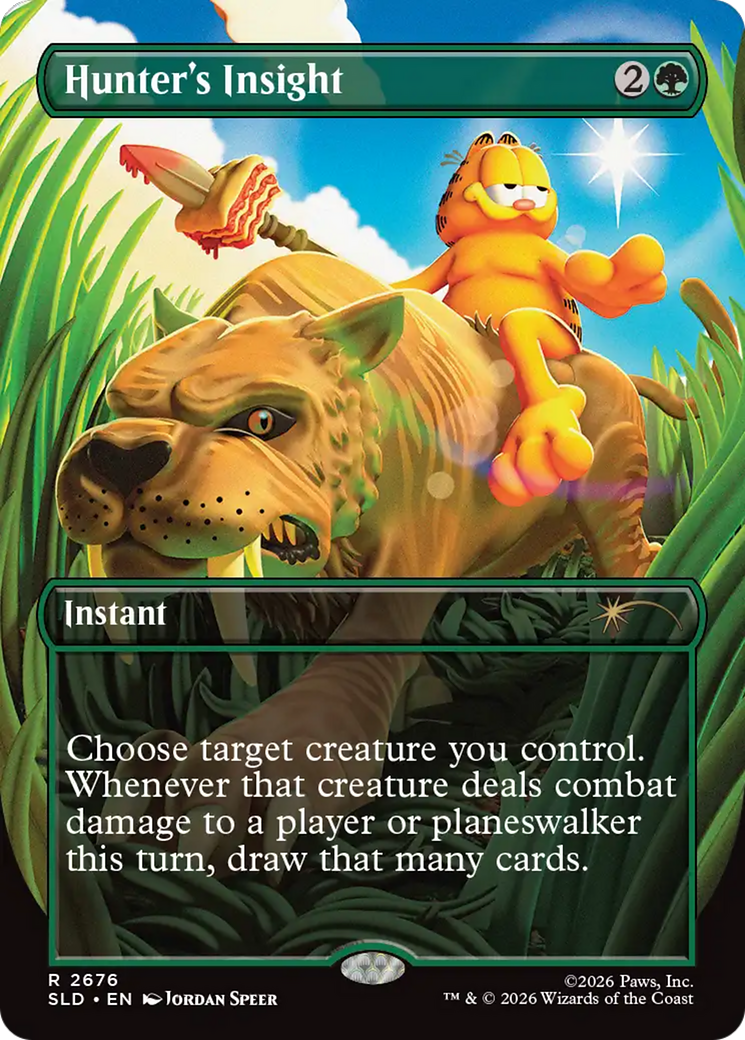 Hunter's Insight (2676) (Borderless) (SLD)