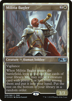 Militia Bugler (029) (FNM) - Foil