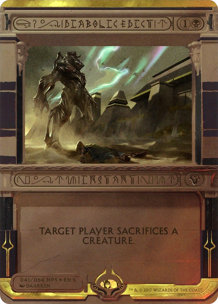 Diabolic Edict (041) - Foil