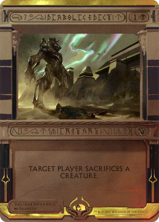 Diabolic Edict (041) - Foil