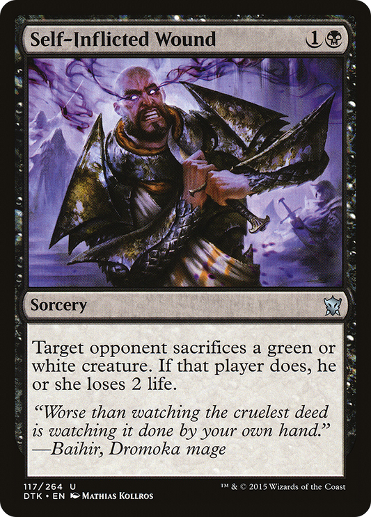Self-Inflicted Wound - Foil