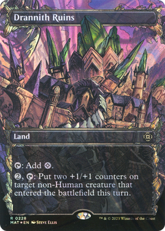 Drannith Ruins (0228) (Showcase) - Halo Foil