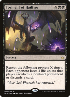 Torment of Hailfire - Foil