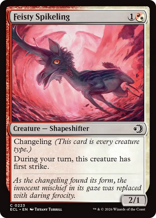 Feisty Spikeling (0223) (ECL) - Foil