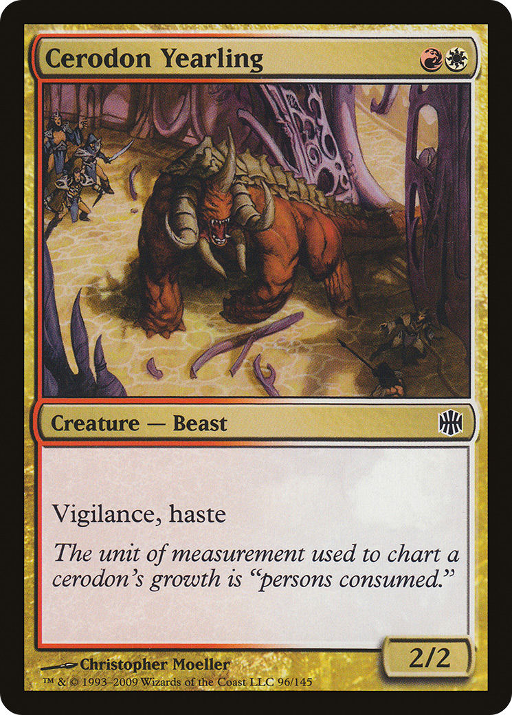 Cerodon Yearling - Foil