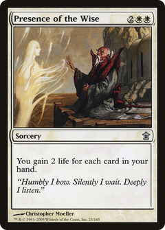 Presence of the Wise - Foil