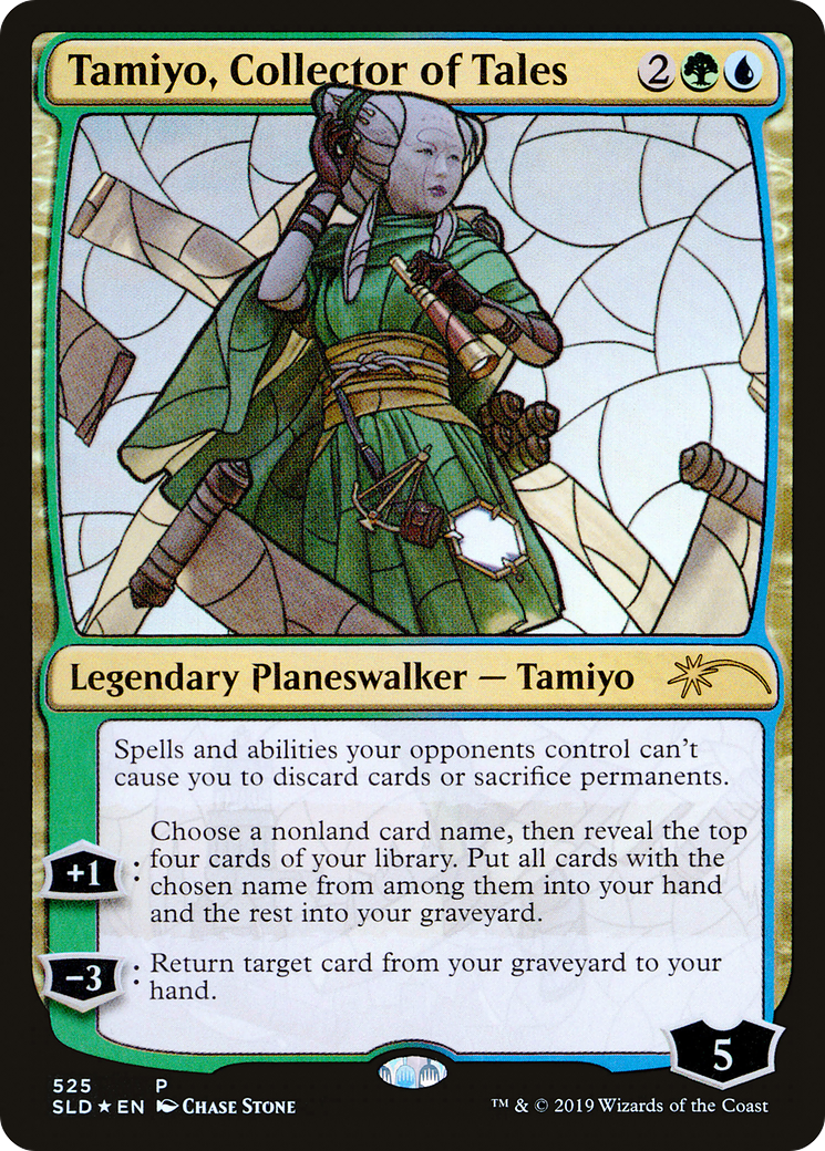 Tamiyo, Collector of Tales (525) (Showcase) - Foil