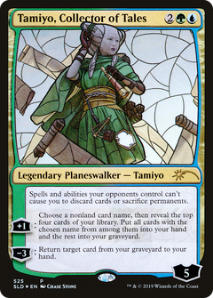 Tamiyo, Collector of Tales (525) (Showcase) - Foil
