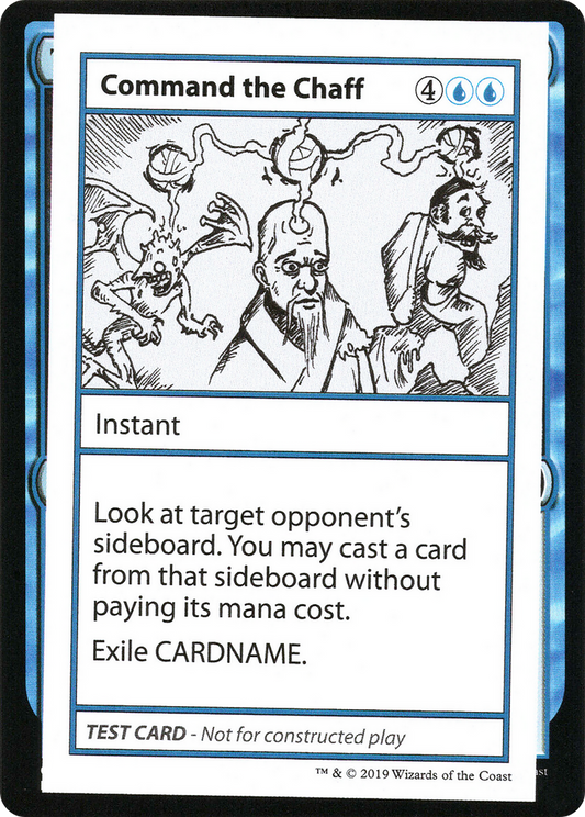 Command the Chaff (No PW Symbol)