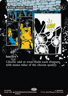 Extinction Event (0065) (Borderless) (MAR) - Foil