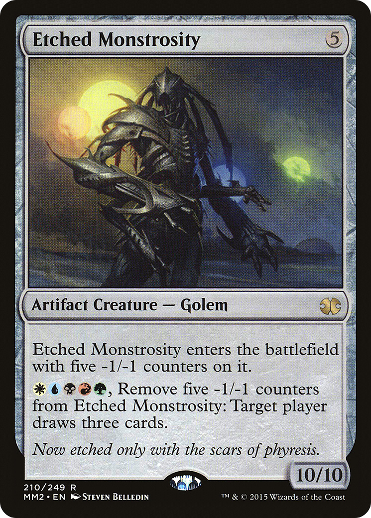 Etched Monstrosity - Foil