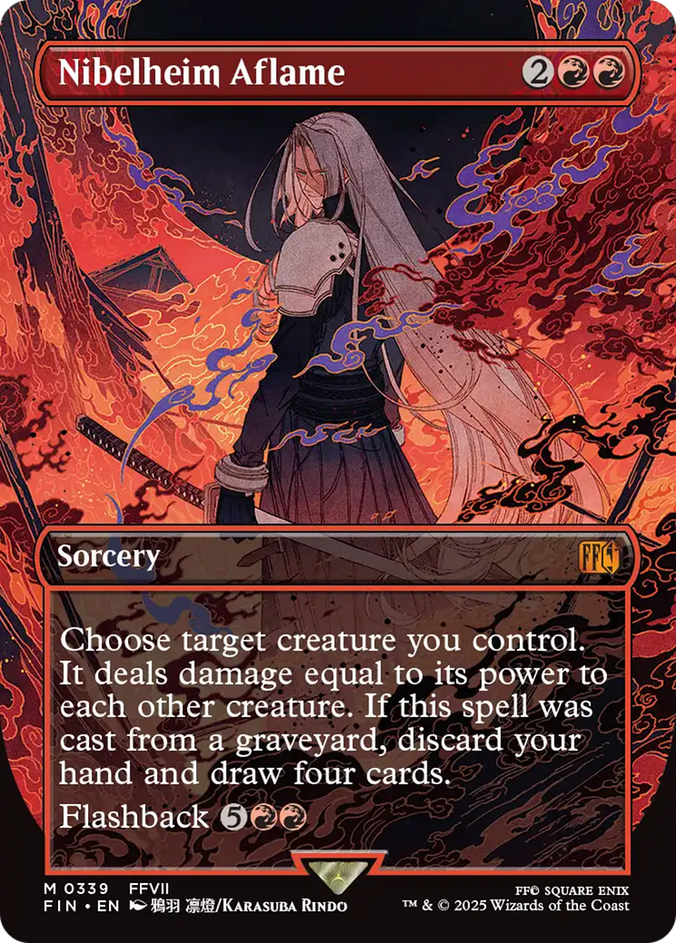 Nibelheim Aflame (0339) (Borderless)