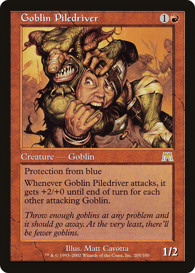 Goblin Piledriver - Foil