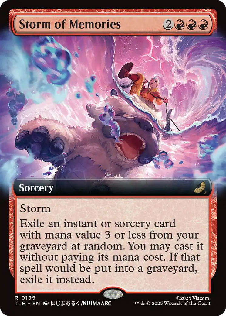 Storm of Memories (0199) (Extended Art) - Foil tle