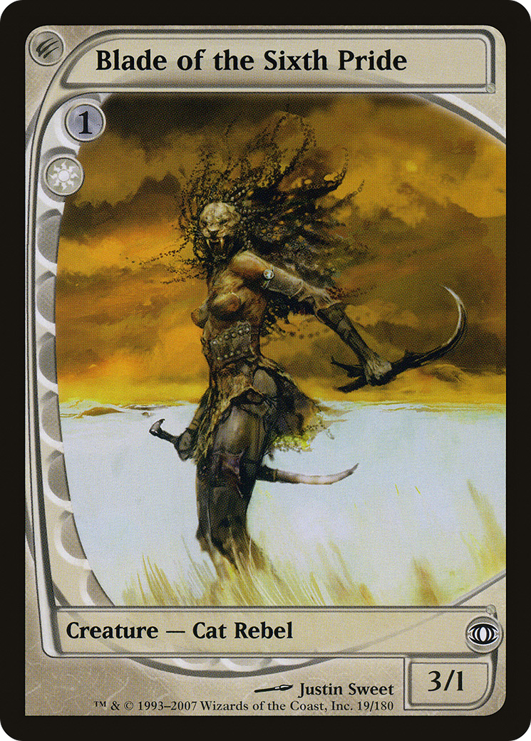 Blade of the Sixth Pride - Foil