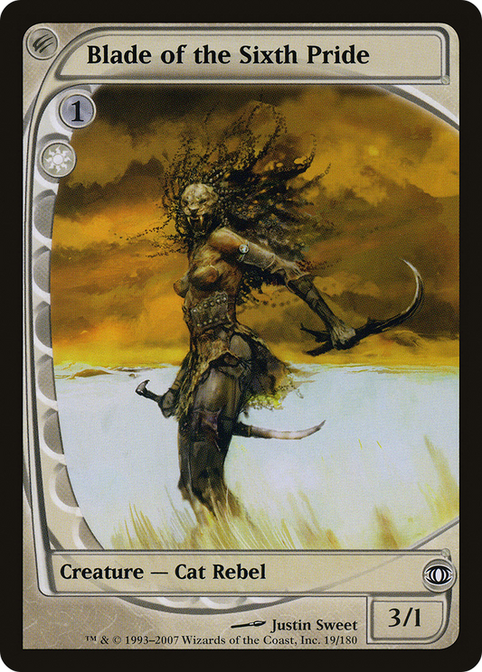 Blade of the Sixth Pride - Foil