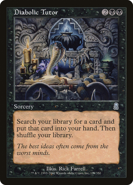Diabolic Tutor - Foil