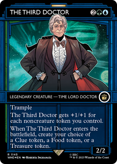The Third Doctor (1145) (Showcase) - Surge Foil