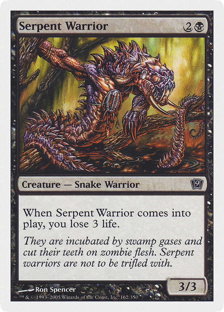 Serpent Warrior (9ED) – Wizard's Tower