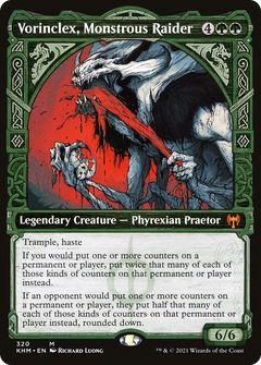 Vorinclex, Monstrous Raider (320) (Showcase) - Foil